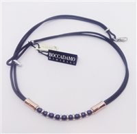 Collana Boccadamo Uomo Man in Argento Cristallo MGR84BLU - MGR84BLU